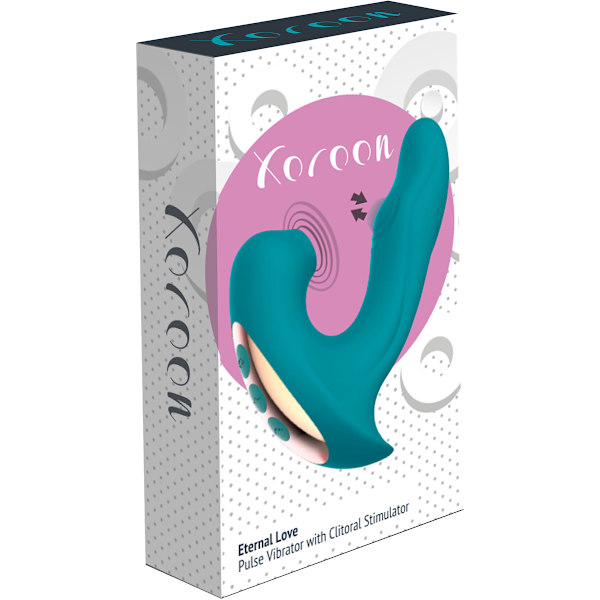 Xocoon: Eternal Love, Pulse Vibrator with Clitoral Stimulator Turkos
