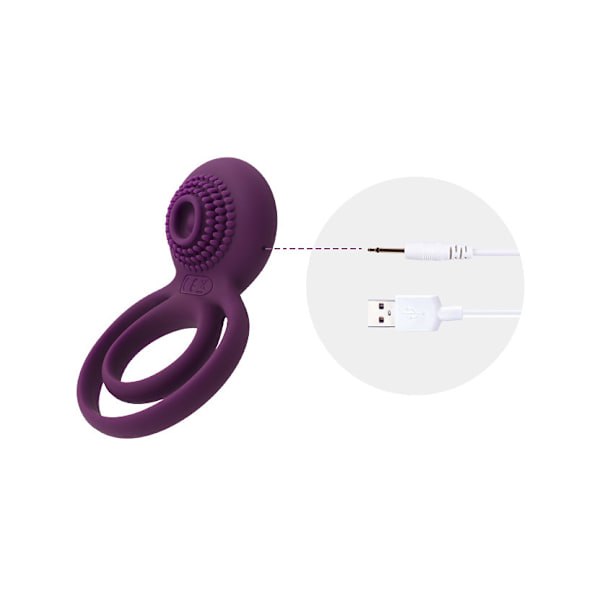 Svakom: Tammy, Double Ring Couple's Vibrator Lila