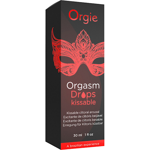 Orgie: Orgasm Drops Kissable, 30 ml Transparent