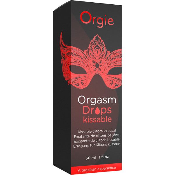 Orgie: Orgasme Dråber Kissable, 30 ml Transparent