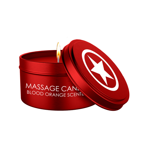 Ouch!: Massage Candle, Blood Orange Scented Röd