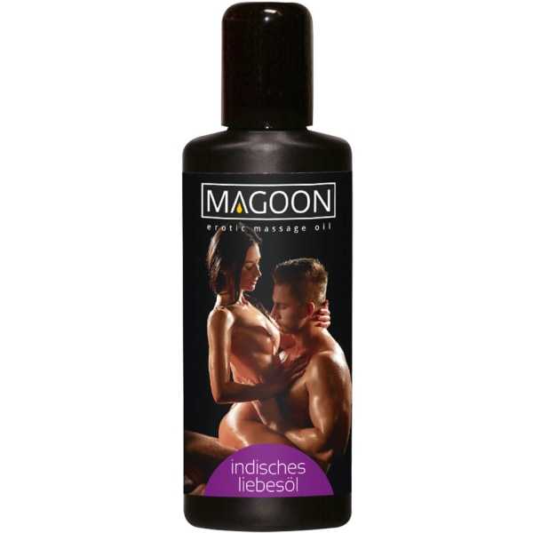 Magoon: Erotic Massage Oil, Indian Love, 200 ml Transparent