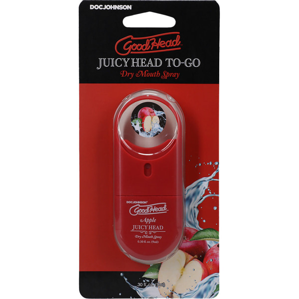 GoodHead: Juicy Head, Dry Mouth Spray To-Go, Apple, 9 ml