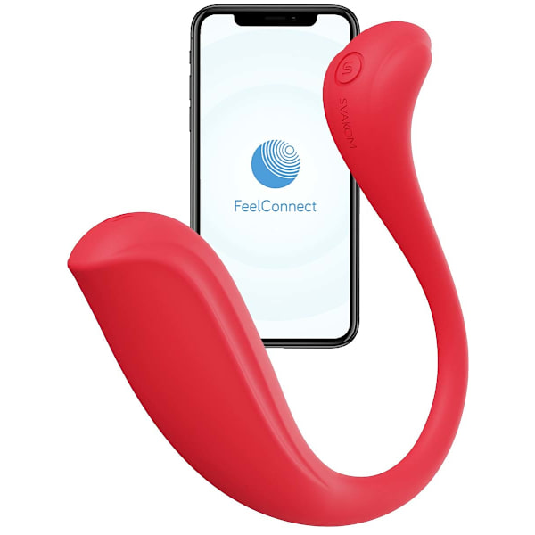 Svakom Connexion: Phoenix Neo 2, Interactive Vibrator, röd Röd