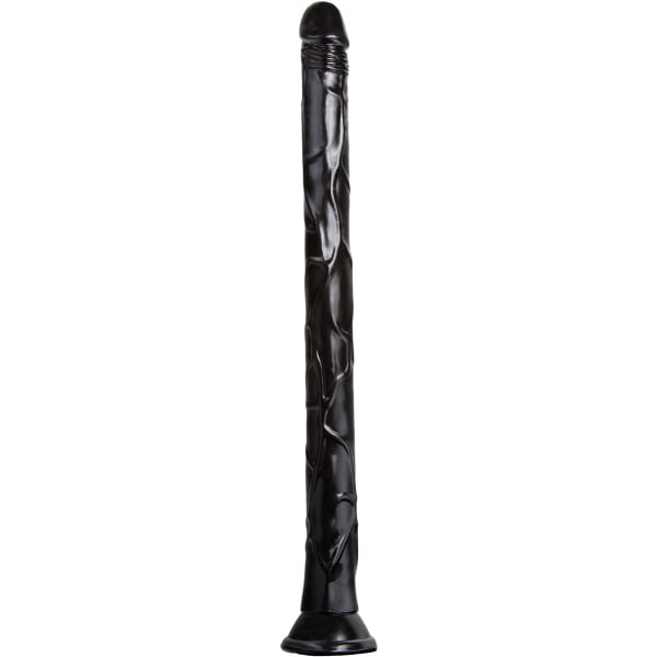 Jet: Black Mamba Long Dildo, 50 cm Svart