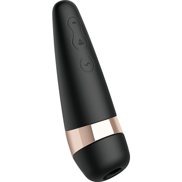 Satisfyer: Satisfyer Pro 3+, Air Pulse Stimulator + Vibration Guld, Svart