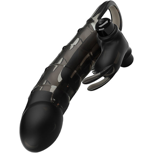 Pretty Love: Cuper, Penis Sleeve Rabbit Vibrator Svart