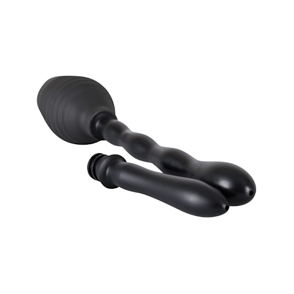 You2Toys: Shower Me, Anal- och Vaginaldusch Svart