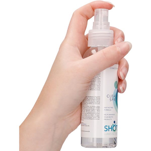 Shots Lubes & Liquids: Cleaner Spray, 100 ml Transparent