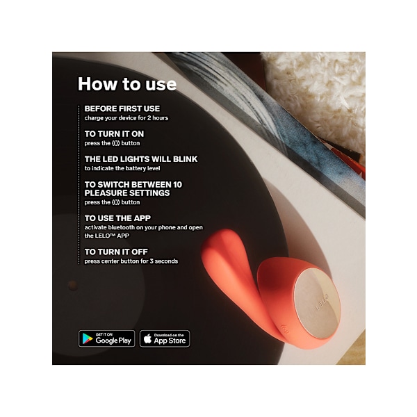 LELO: Ida Wave, Dual Stimulation Massager Svart