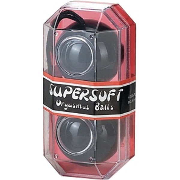 Supersoft Orgasmus Balls Svart