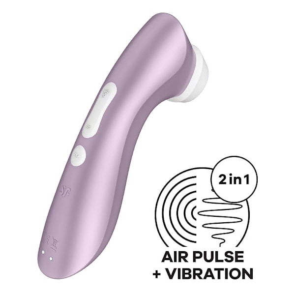 Satisfyer: Satisfyer Pro 2+, Air Pulse Stimulator + Vibration Lila