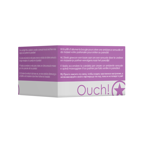 Ouch!: Massage Candle, Jasmin Scented Lila