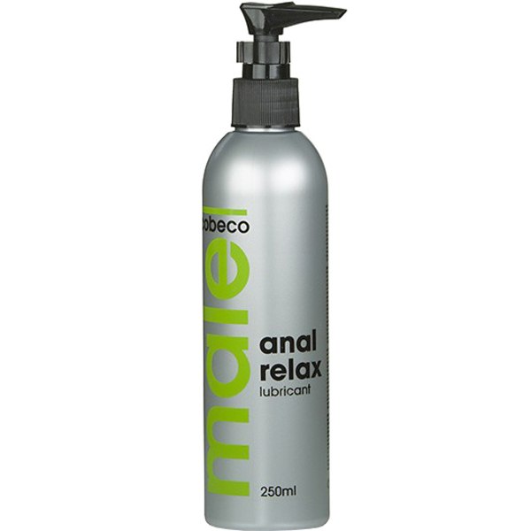 Cobeco: Male, Anal Relax Lubricant, 250 ml Transparent