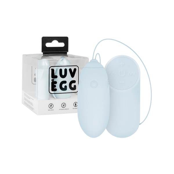 Luv Egg: Vibrating Egg Blå