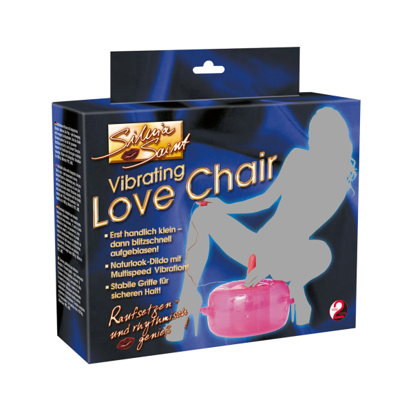 You2Toys: Vibrating Love Chair Rosa