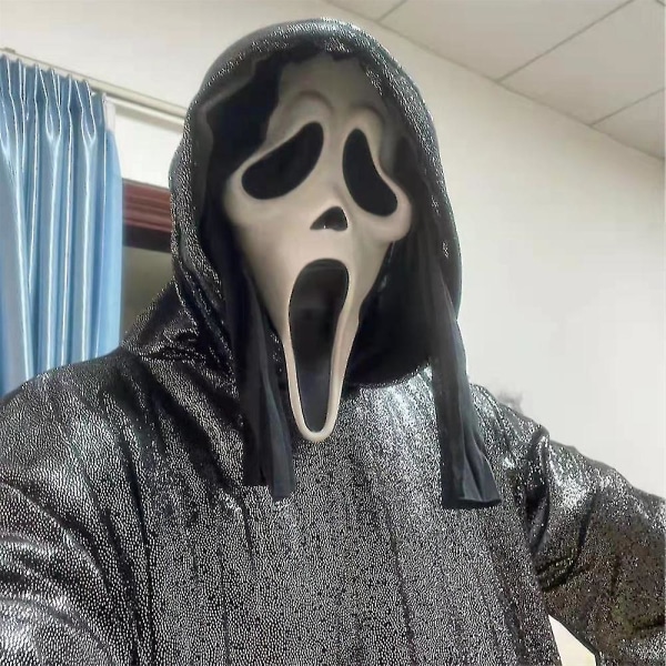 Vuxen Skräck Scream Kostym Snygga tillbehör Including mask scream 170-190