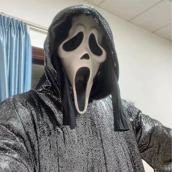 Vuxen Skräck Scream Kostym Snygga tillbehör Mask not included scream 170-190