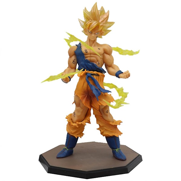 Dragon Ball Z Super Saiyan Anime Statyett Modell Gk Rose Goku Action Figur Dbz Gohan Figurer Vegeta Staty Collection Toy Figma C 18cm6