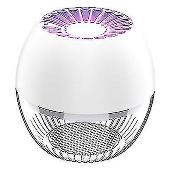 USB inomhus insektsfälla frukt flugmyggdödare inomhus kök Bug Catcher black
