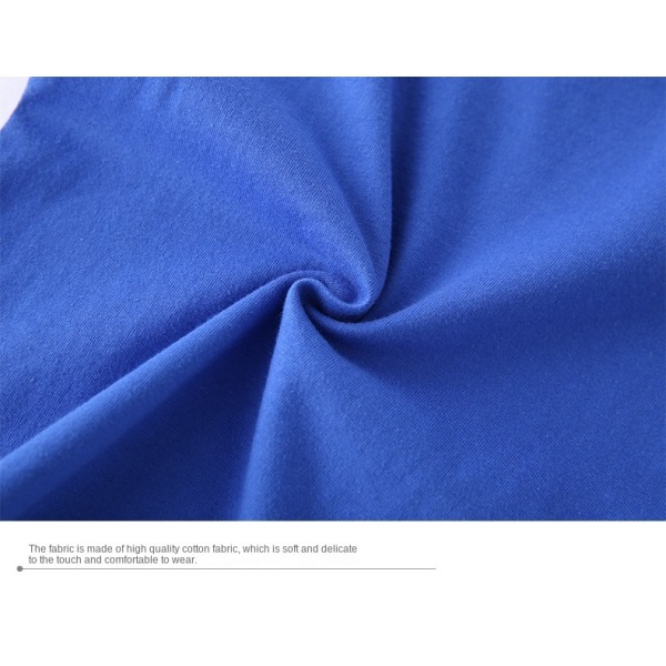My World T-shirt Sommarkläder för barn F12 Colorful Blue 130cm