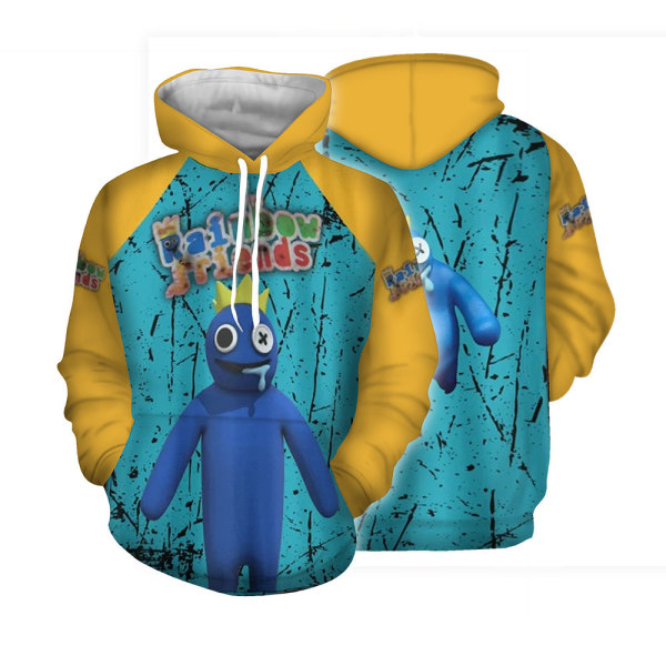 Regnbågsvänner3D printed hoodie F3 Sweater F3 L