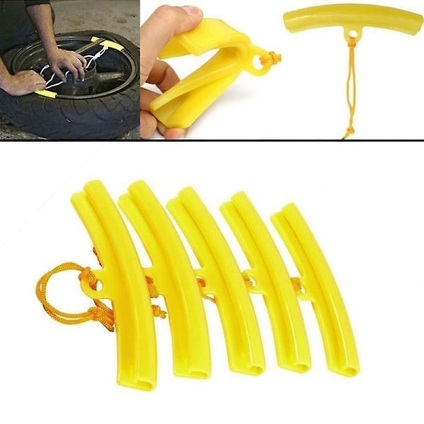 5 st Bildäcksbytarskydd Fälgskydd Däckhjulsbyte Edge Savers Tool Hfmqv