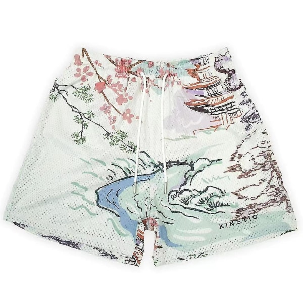 Nya Summe Basic Shorts för män Högkvalitativ modetrend Casual Shorts Basketträning Snabbtorkande Mesh Shorts för män som andas 20 XXXL