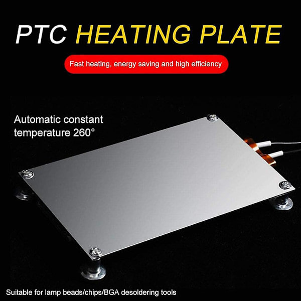 600w Värmelödspån Rektangel Aluminium Avlödning Bga Split Plate null none
