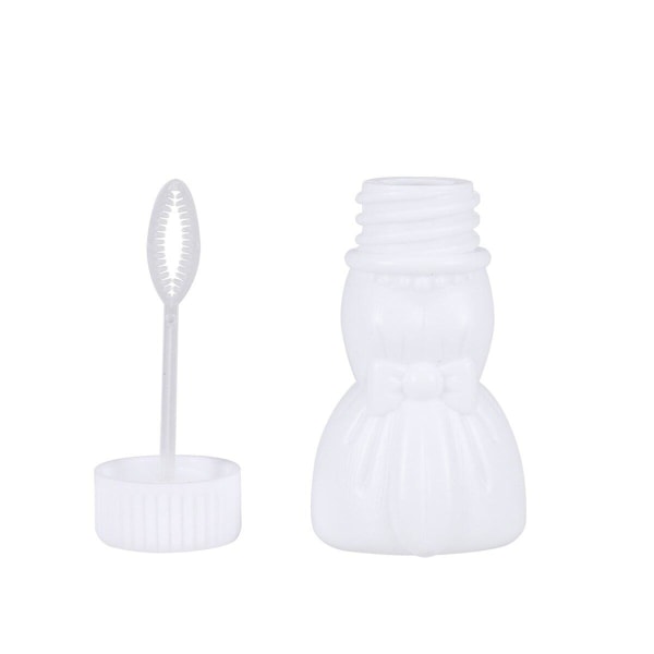 10 st Bubble Stick Utan Bubble Water Brud Bröllopsklänning Form Bubble Wands Bubble Maker för bröllop White 10pcs