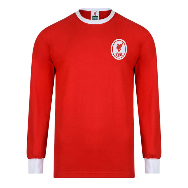 Resultat Draw Liverpool FC 1964 långärmad retro fotbollströja Red Medium Adults