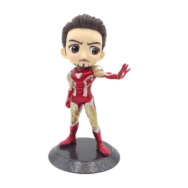 Marvel Hero Karaktär Harley Quinn Joker Superhjälte Spiderman Iron Man Pvc Actionfigur Anime Samlardocka Barnleksak C B