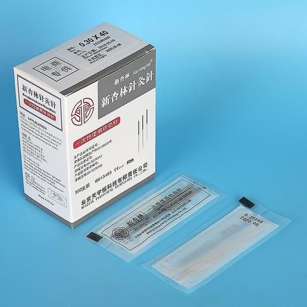 3 lådor högkvalitativ akupunkturnål engångs steril akupunkturnål för engångsbruk med tubnål 1500 0.35x60mm none