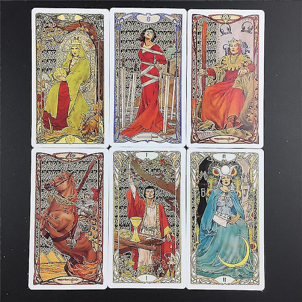 Nya gyllene jugend tarotkort och guidebok däck Party Spela spel Fate Divination Cards78st Tt53 null none