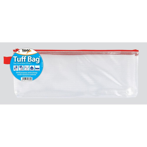 Tiger Stationery Case Transparent One Size