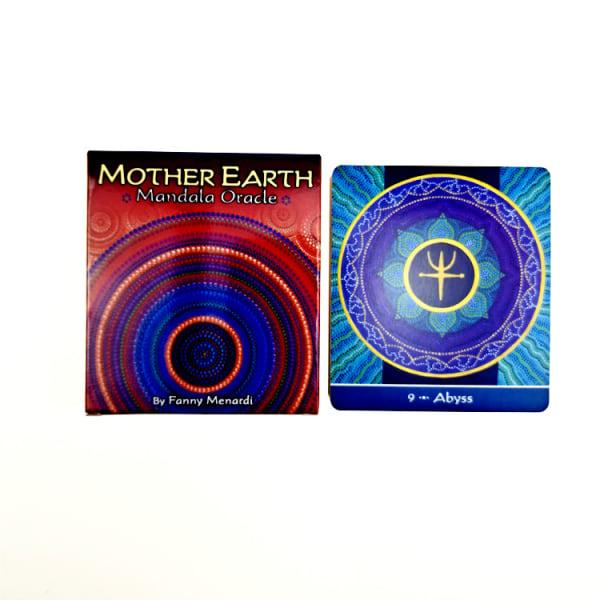Moder Jord Mandala Oracle spådomskort