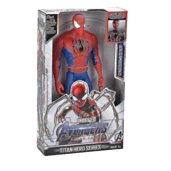 Avengers Serie 12 Tums Actionfigur Superhjälte Modell Leksak Gåvor.c Spider-Man