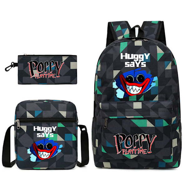 Poppy Play Time High School Ryggsäck Lingge F3 Three piece set