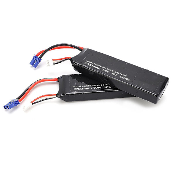 Hubsan H501 RC Quadcopter Flygplan Drone Reservdel 7.4V 2700mAh Lipo Batteri (2st/lot) null none