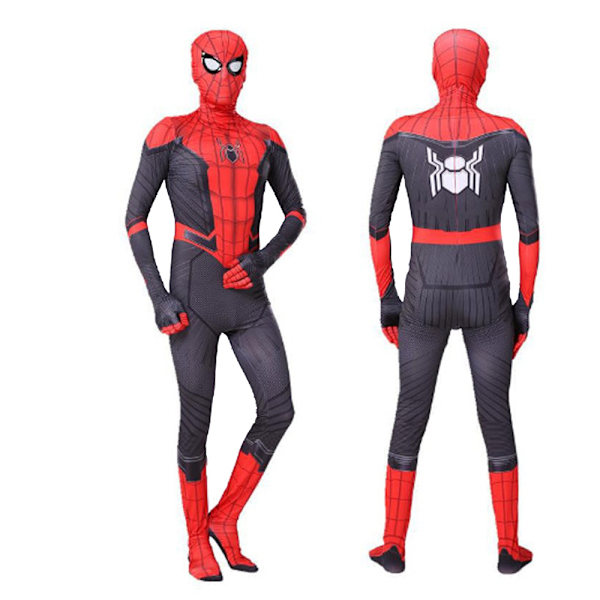 Halloween cos kostym barn jumpsuit huvudbonad kläder miles vuxen man gwine Spider tight man kläder Expedition 1 lens 180