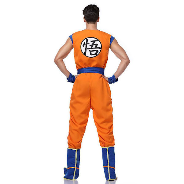 Dragon Ball Anime Son Goku Cosplay Party Dräkt Set Fancy Dress Outfits Set Presenter XL