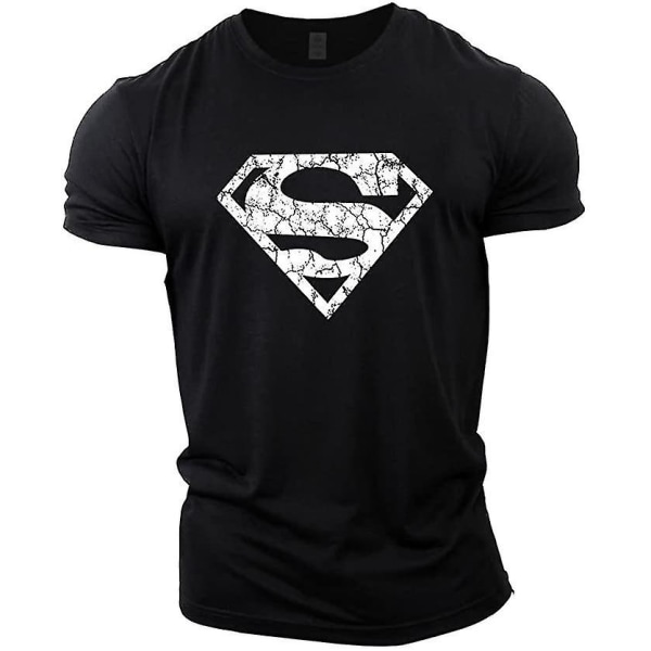 Superman Vascular Gym Training Top Black L