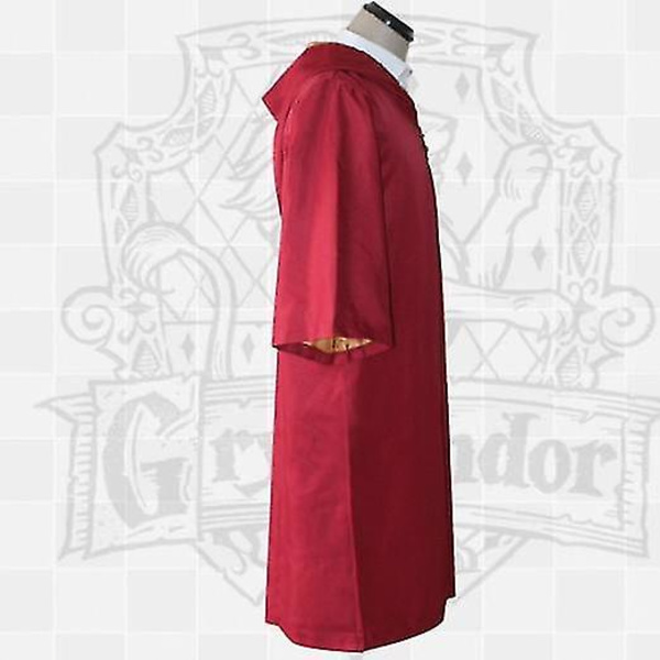 Magic Academy Quidditch Robe Kostym Kappa Klänning Kappa Magic Robe red M