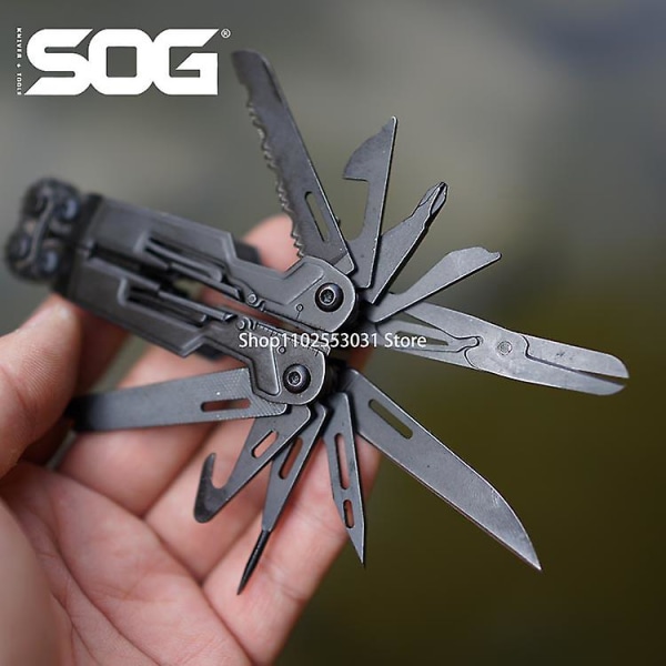Sog Pp1002 Mini Multi Function Tool Tång Viktång Utomhus Camping Edc Utrustning PP1002 none