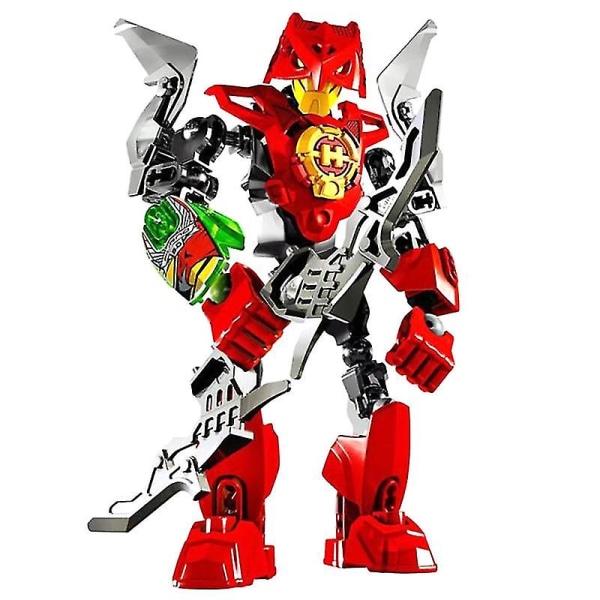 Stjärnkrigare soldat bionicle hero factory robot figur byggkloss modell leksak D
