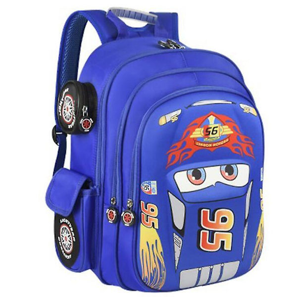 Disney Cartoon Bag Pojkar Flickor Grundskola 3-12 år Dagis Tecknad Ryggsäck small red