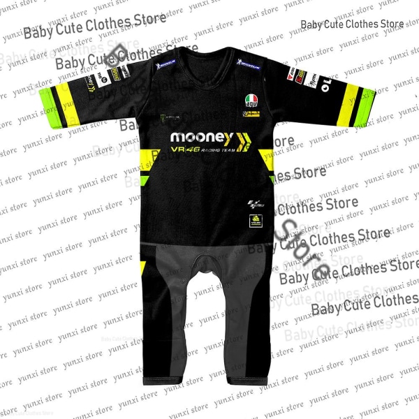 Tib 2022 New Motorcycle Race Moto Gp Race Motorcykel Hobby Baby Jumpsuit Baby Boy Baby Girl Inomhus Utomhus Krypdräkt WCLTY-295 9M