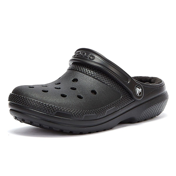 Crocs klassiska fodrade svarta träskor för dam Black UK 7 / EUR 39-40 / US 9