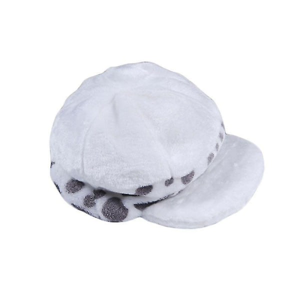 Anime One Piece Trafalgar Law Cosplay kostym Herr Cos Unisex lång kappa kappa hatt Hat S