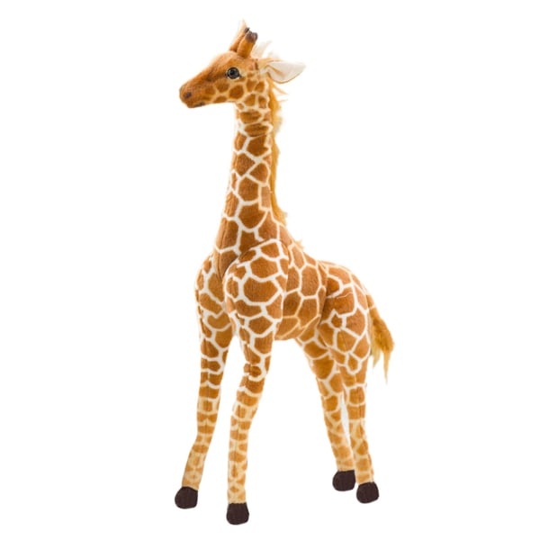 Jätte giraff för barn verklighetstrogna sovrum plyschleksak mjuk docka gosedjur Party 35cm/13.78in